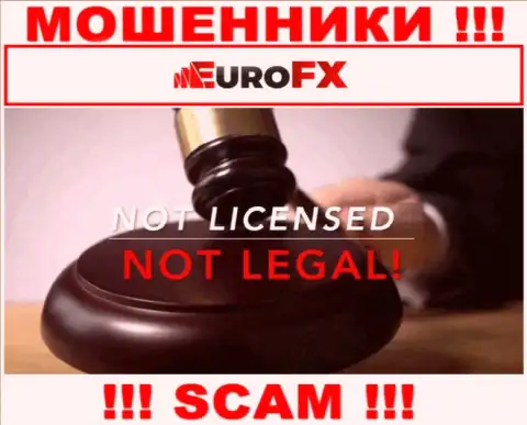Инфы о лицензии Euro FX Trade у них на официальном ресурсе не показано - это ЛОХОТРОН !!!