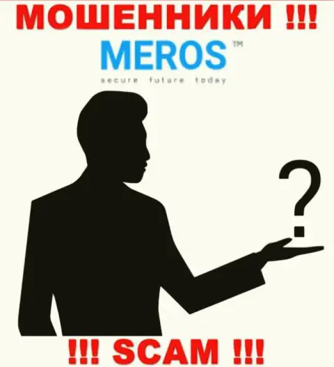Информации о руководстве компании MerosMT Markets LLC найти не удалось - следовательно нельзя совместно работать с этими мошенниками